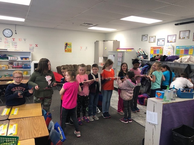 Learning about Feet and Inches in Grade Two