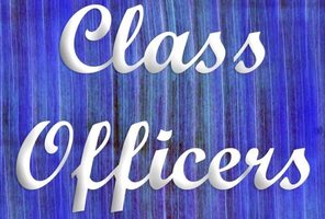 Class Officers Elected