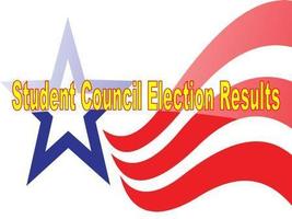 Elementary Student Council Election Results